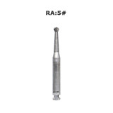 10 PCS Dental bur Latch Carbide Burs RA5 for Low Speed Handpieces