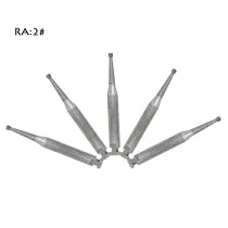 100 PCS Dental bur Latch Carbide Burs RA2 for Low Speed Handpieces