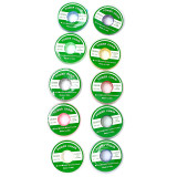10 Rolls Dental Orthodontic Elastic Ultra Power Chain Continuous Type 10 colors