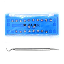 Dental orthodontic Self-ligating Brackets MBT 022 345 Hooks With tool 20PCS/KIT