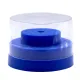Hot! Dental bur holder with 60 pcs holes Blue round size dental instrument