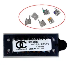 20 Kits Dental Orthodontics OC Metal Brackets Brace MBT 018 Hooks 345 hook CE
