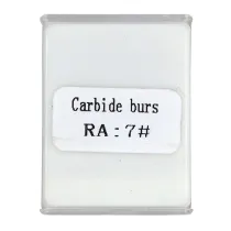 10 PCS Dental bur Latch Carbide Burs RA7 for Low Speed Handpieces