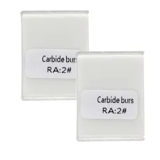 10 PCS Dental bur Latch Carbide Burs RA2 for Low Speed Handpieces