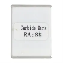 10 PCS Dental bur Latch Carbide Burs RA8 for Low Speed Handpieces