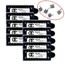 10 packs Dental orthodontic OC MIM Metal Bracket Mini Roth 018 Hooks 3 4 5