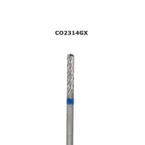 10PCS Tungsten Steel carbide burs Dental Lab Equipment C02314GX For 2.35mm motor
