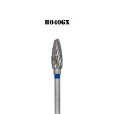 10 PCS Tungsten Steel carbide burs Dental Lab Equipment H040GX For 2.35mm motor