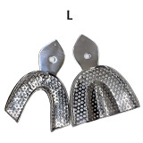 1 set Dental Autoclavable stainless steel Central Impression Tray 6pcs/set