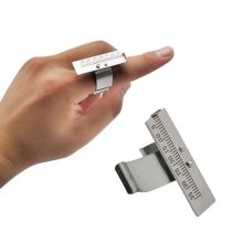 1pc Dental finger Ruler Endo Finger Ruler Span Measure Scale Endodontic Instrum
