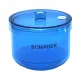 1pc Dental plastic Disinfection box Soak Disinfection Cup Blue color