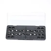 10X Dental Orthodontic Brackets vertical Slot MBT 0.022'' on 3 hook 20pcs/kit