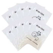 Dental 10 packs orthodontic elastic rubber bands Fox 3.5 OZ,1/4  100pcs/pack
