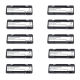 10X Dental Orthodontic MIM Mini Brackets ROTH 0.022'' on 3 4 5 hooks 20 pcs/kit