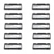10X Dental Orthodontic MIM Mini Brackets ROTH 0.022'' on 3 4 5 hooks 20 pcs/kit