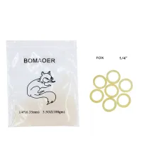 Dental 10 packs orthodontic elastic rubber bands Fox 3.5 OZ,1/4  100pcs/pack