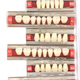 84pcs Dental Complete Denture False Tooth Synthetic Resin A2 Dental Teeth Model