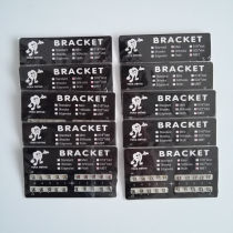10 kits Dental Orthodontic Mental Bracket Brace Mini MBT slot 022 345hooks