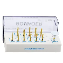 Dental burs preparation kit anterior posterior ceramics zirconia crown FG1112D