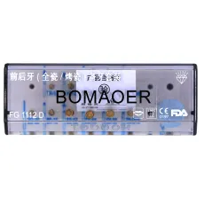 Dental burs preparation kit anterior posterior ceramics zirconia crown FG1112D