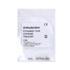 NEW Dental Orthodontic Stainless steel Crimpable Hook Universal 10pcs/pkt