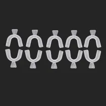 10PCS Dental Mouth Bite Molding Tray Teeth Bleaching Whitening Thermo Plastic IT