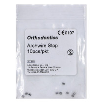10X NEW SELL Dental Orthodontic Stainless steel Archwire Stop 10pcs/pkt