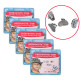 5boxes Dental orthodontic buccal tube 2nd molar Bonding tube 022 MBT 50 set/box