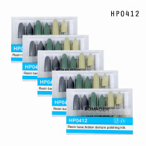 New 5 Kits Dental Diamond Burs Base Polishing Kits Hidden Denture HP0412