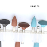 New 10 Kits Dental Amalgam polishing kits RA0109 for low-speed 9 rubber polisher