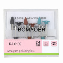 New 5 Kits Dental Amalgam polishing kits RA0109 for low-speed 9 rubber polisher