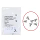 NEW Dental Orthodontic Buccal tube Convert Weldable Roth 0.022  U1 L1 4pcs/pkt