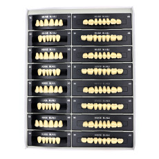 112Pcs/Pack HUGE KAILI A3 Dental Synthetic Polymer Resin Teeth T4 L4 30 A3