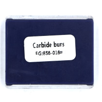 50PCS Dental Super Crown & Bridge Carbide Burs FG 856-016, FG Shank