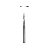 60 pcs Dental bur Carbide Burs FG169 Friction Grip For high speed handpiece
