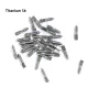 30pcs Dental endodontic material bulk sale pure TITANIUM SCREW POST size S6
