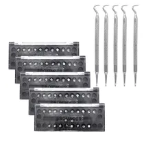 5 kits Dental orthodontic Self-ligating Brackets MBT 022 3 Hook With tool