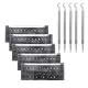 5 kits Dental orthodontic Self-ligating Brackets MBT 022 3 Hook With tool