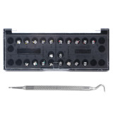 5 kits Dental orthodontic Self-ligating Brackets MBT 022 3 Hook With tool