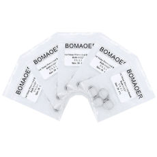 5 packs Dental Orthodontic 36# Roth 0.022  Buccal Tube Bands for first molar