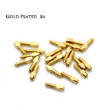 30pcs Dental bulk sale endodontic material 24K Gold SCREW POST size S6