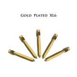30pcs/pack Dental bulk sale endodontic material 24K Gold SCREW POST size XL6