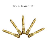 30pcs/pack Dental bulk sale endodontic material 24K Gold SCREW POST size L3