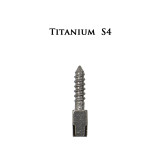 30pcs Dental endodontic material bulk sale pure TITANIUM SCREW POST size S4