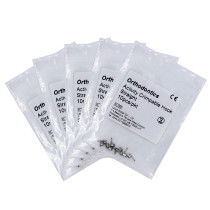 5XDental Orthodontic Stainless steel Activity Crimpable Hook Straight 10pcs/pkt