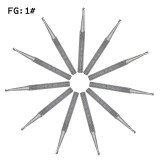 10pcs FG1 Dental bur Tungsten steel bur carbide For high speed handpiece FG1
