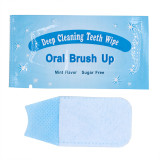 100X Oral Brush Up Teeth Deep Cleaning Teeth Wipes Teeth Whitening Dental Wipes