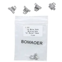 10pack Dental Orthodontic 022 Buccal Tube 1st Molar Roth Welding Conv Tpl 4pcs/p