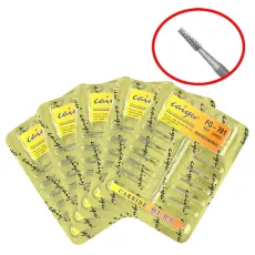5 packs Dental high speed handpiece Tungsten Steel Carbide Bur FG-701 10pcs/pack