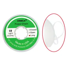 1 roll Dental orthodontic elastic chain power chain 4.57m long type 15FT